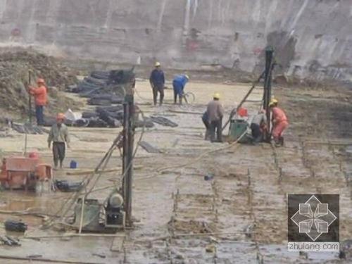 邱县我公司承建北京房山区水池地基注浆加固工程